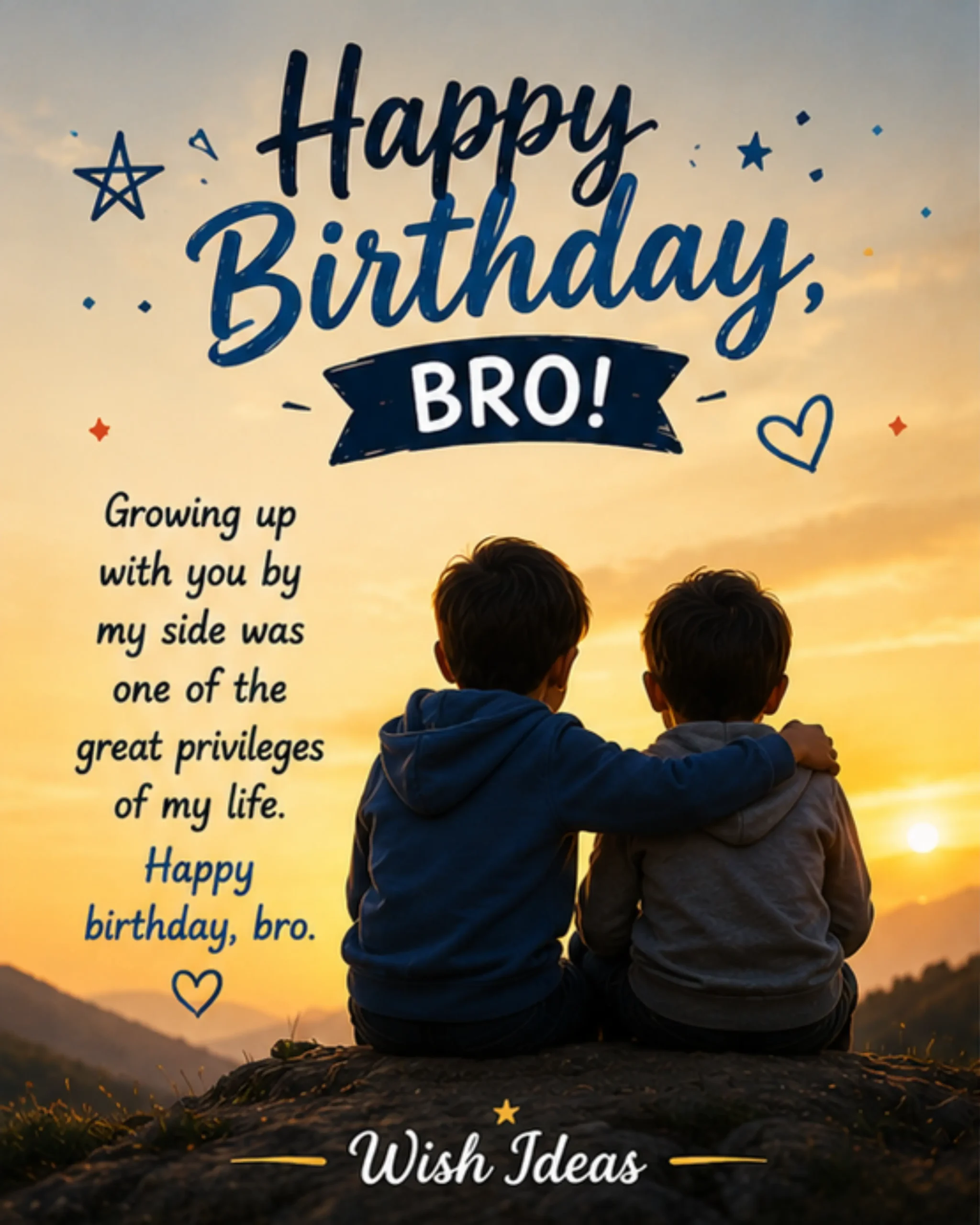 Birthday Wishes for Brother