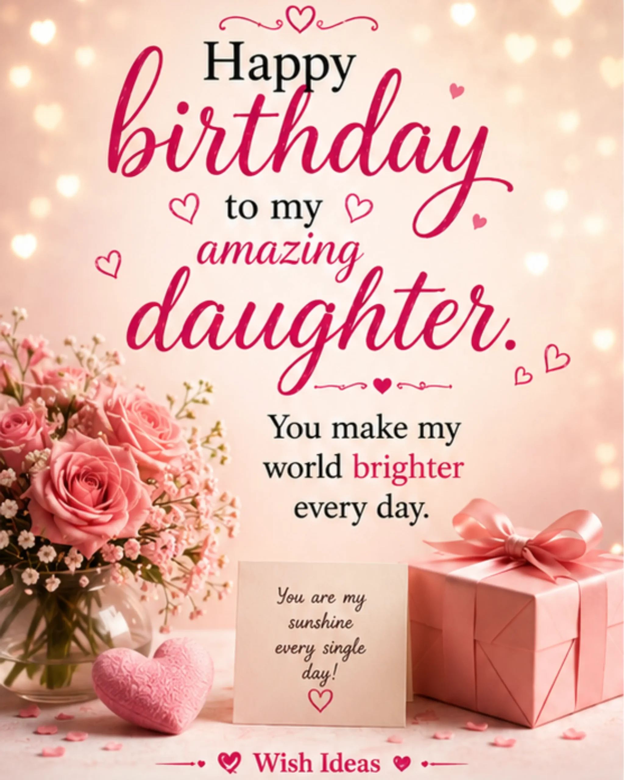 Birthday Wishes for Daughter