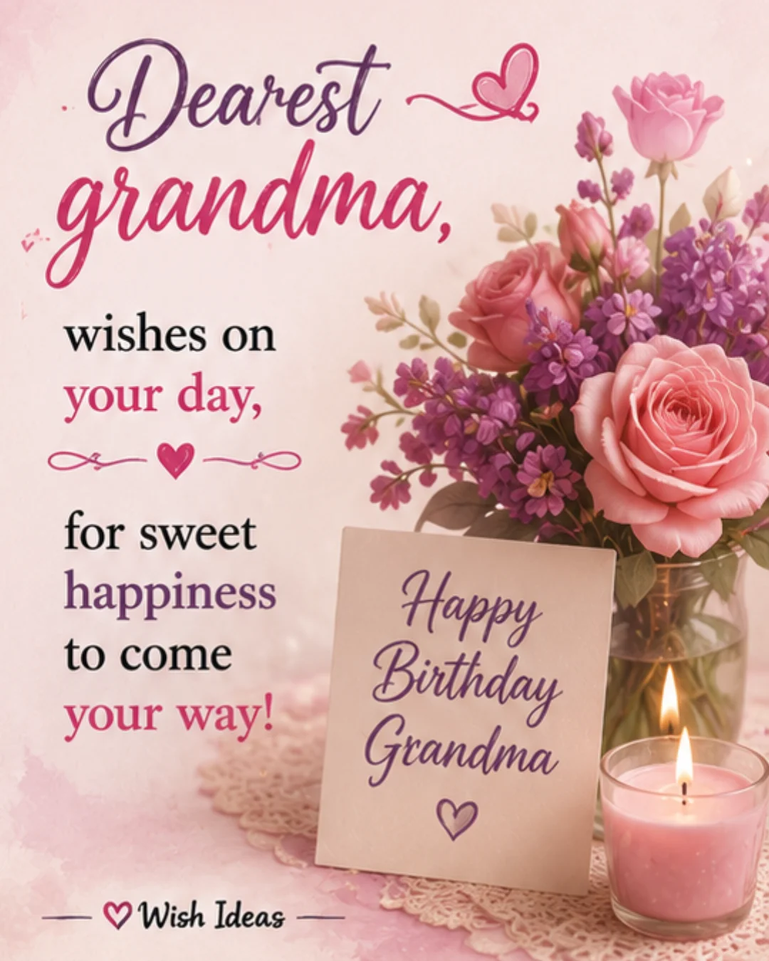 Birthday Wishes for Grandmother