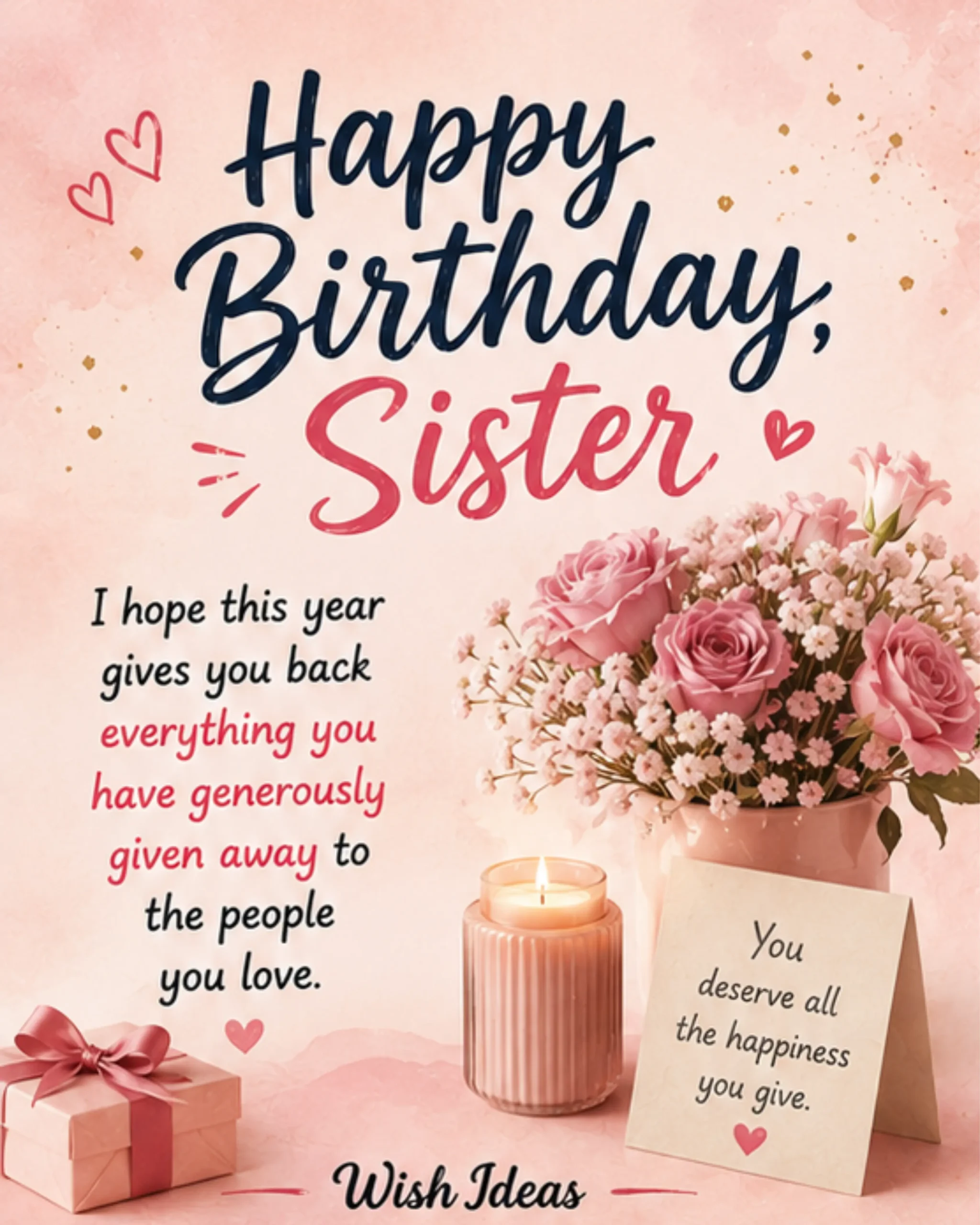 Best Birthday Wishes for Sister